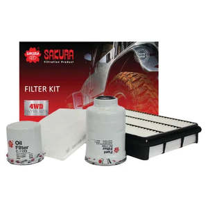 FILTER KIT OIL AIR FUEL CABIN TOYOTA LANDCRUISER PRADO