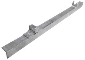 Premium Trailer Parts: Leaf Spring Mount Single Galvanised - Pair