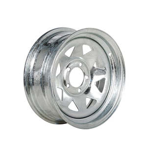 Rim 14x6" Galv Spoke 5x4.5" PCD 0 Offset