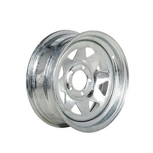 Rim 14x6" Galv Spoke 5x4.5" PCD 10mm offset