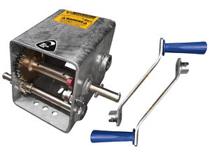 Winches Tiedowns: Trojan 15:1 Winch - 1650kg - 2 Handles