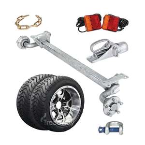 Trailer Kits 1: Trailer Kit 690kg Non-Braked Knott Torsion 215/40-12 Alloy