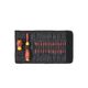 Wiha Screwdriver and Bit Set slimVario® Mixed, 19-pcs. incl. folding bag