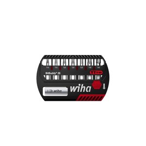 Products: Wiha BitBuddy® TY bit set, 29 mm TORX® 8-pcs. 1/4″ C6,3 (42136)
