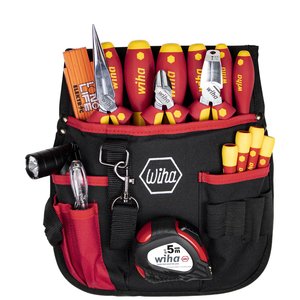 Products: Wiha Tool set electrician mixed,18-pcs. incl. belt pouch (44574)