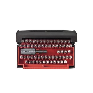 Products: Wiha Bit set Collector Standard 25 mm assorted 61-pcs. 1/4″ C6,3 in box