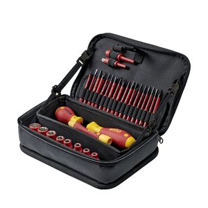 Products: Wiha Tool set slimVario® electric mixed, 32 pcs. incl. multifunctional bag