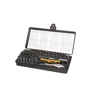 Products: Wiha Micro-bit set ESD Mixed 65-pcs. in box