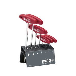 Products: Wiha L-key with T-handle Set Hex in the Work Bench stand, 7-pcs