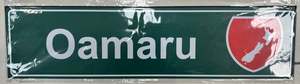 Oamaru Metal Sign