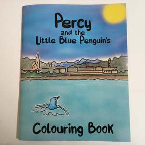 Penguins: Percy the Little Blue Penguin Colouring Book by Dawn C R Brown - Kid's Book