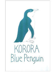 Penguins: Little Blue Penguin - Tea Towel - Moa Revival