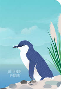 Little Blue Penguin Notebook
