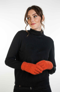 Plain Merino Possum Gloves by Koru Knitwear - available in 11 colours