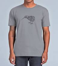 Silver Merino Men's Tee Shirt - Short Sleeve