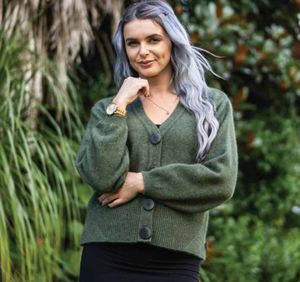 V Neck Cardigan