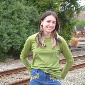 Crew Neck Merino Top - Stone Hill - to be discontinued
