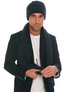 Ribbed Merino Possum Scarf by Koru Knitwear - available in 2 colours