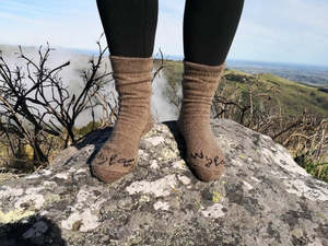 Possum Wool Casual Socks by Wyld