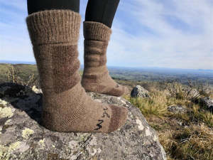 Possum Wool Boot Socks by Wyld