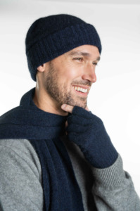 Adult Merino Gloves: Plain Fingerless Merino Possum Gloves by Koru Knitwear - available in 8 colours