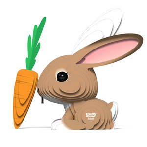 Games Puzzles And Jigsaws Collection: Eugy Rabbit 3D Model Kit