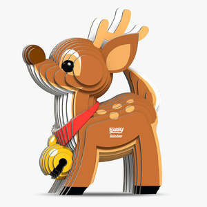 Eugy Reindeer 3D Model Kit