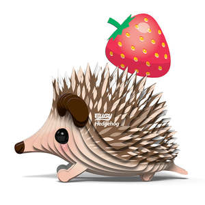 Games Puzzles And Jigsaws Collection: Eugy Hedgehog 3D Model Kit