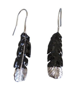 New Collection: Huia Feather Drop Earrings