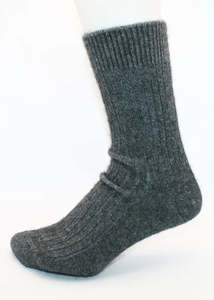 Adult Merino Socks: Ribbed Socks