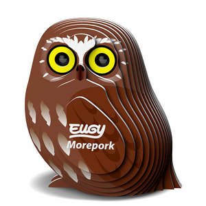 Games Puzzles And Jigsaws Collection: Eugy Morepork 3D Model Kit
