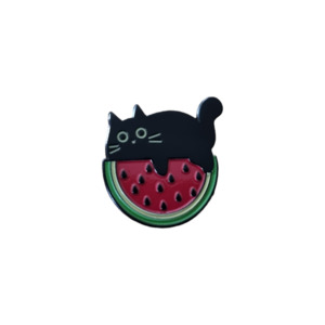 Badge – Watermelon Cat