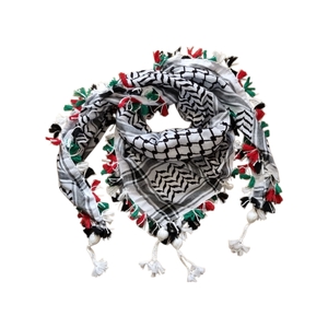 Palestinian Kufiya – 100% Cotton – Handmade Identity