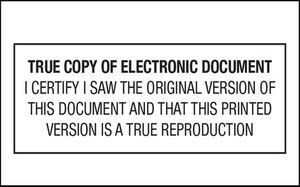 Electronic Document JP Stamp