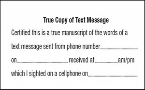 Products: 10 Text Message mysite