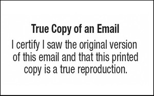 Original of an Email JP Stamp
