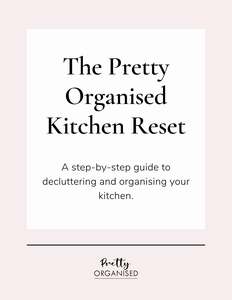 Products: The Pretty Organised Kitchen Reset