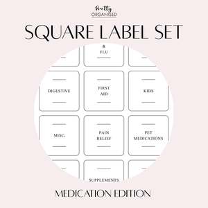bogos-gift: 🎁 Square Label Set | Medication Edition (100% off)