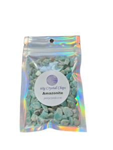 Tumbles: Amazonite Chip Bag 60g