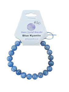 Blue Kyanite 8mm Bracelet