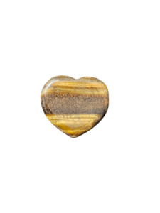 Tigerseye Heart Worry Stone