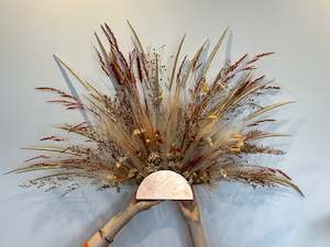 dried florals: Dried Sunburst