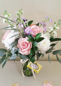 Valentines Day: Soft 'n' Sweet Pastel Posy