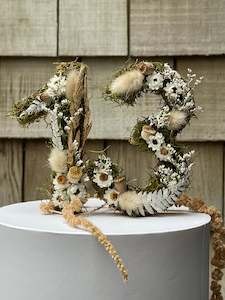 Dried Floral Cake Topper