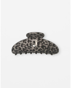 Gifting Guide: Stella + Gemma Hair Claw Grey Leopard - Brand-Stella & Gemma Accessories : Preview & District NZ Women's Fashion Online - Stella + Gemma Ongiong Hair Claw