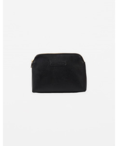 Products: Stella + Gemma Make Up Bag - Black - Brand-Stella & Gemma Accessories : Preview & District NZ Women's Fashion Online - Stella + Gemma W25