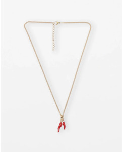 Products: Stella + Gemma Gold Chillies Necklace - Brand-Stella & Gemma Accessories : Preview & District NZ Women's Fashion Online - Stella + Gemma AW26