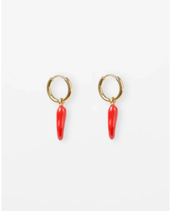 Stella + Gemma Gold Chillies Earrings - Brand-Stella & Gemma Accessories : P&hellip;