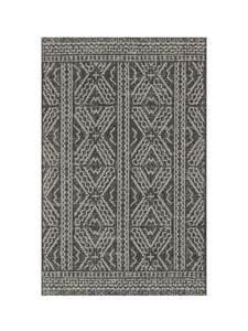 Furniture: Warwick Black/Silver Rug