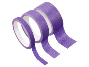 Gallery: Purple Washi Acrylic Adhesive Paper Masking Tape 50m Roll - 3 Sizes